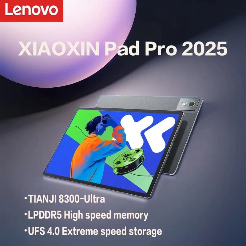 Lenovo XIAOXIN Pad Pro12.7 2025 Intrattenimento Ufficio Apprendimento Gioco Tablet Super Interconnessione Tianji 8300 2.9k 144Hz Grigio