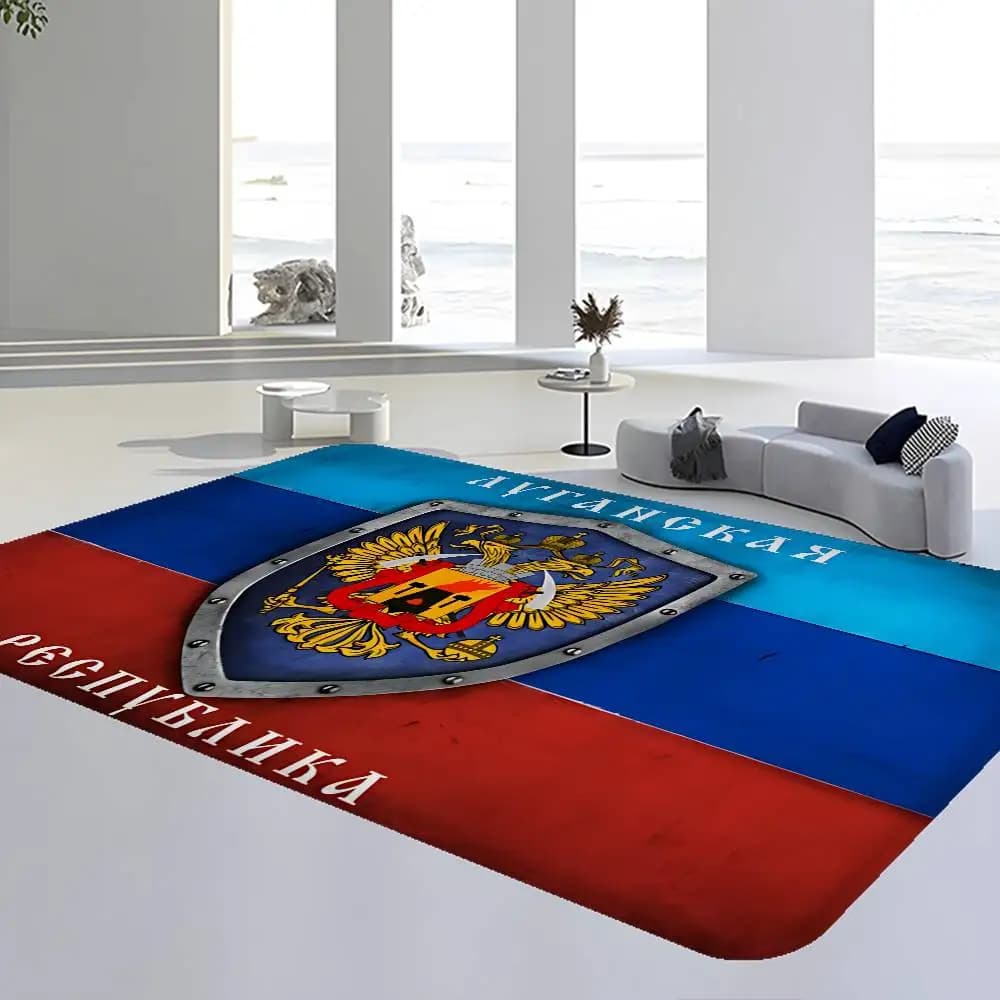 Tappetino da Bagno con Bandiera Russa, Antiscivolo, Assorbente, a Striscia Lunga, Tappeto per Camera da Letto, Decorazione per Hotel