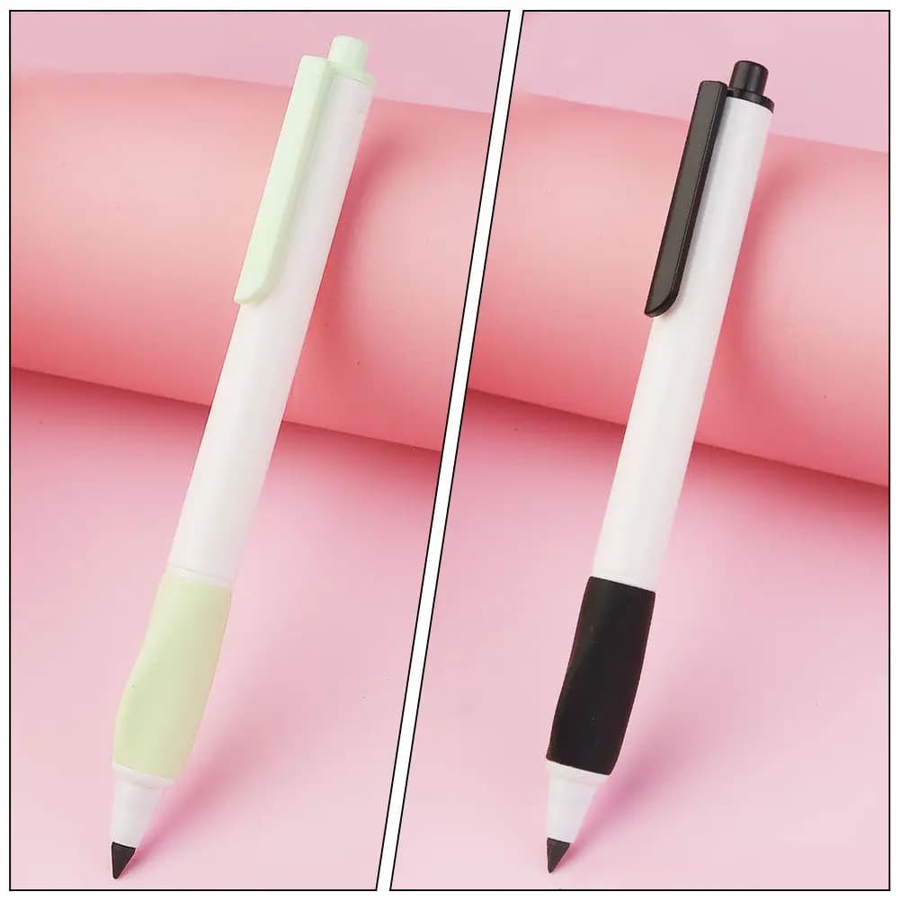 6Pcs Convenient Propelling Pencil Set Everlasting Automatic Pencil for Students Teachers Gifts Calligraphy Sketching Stationery