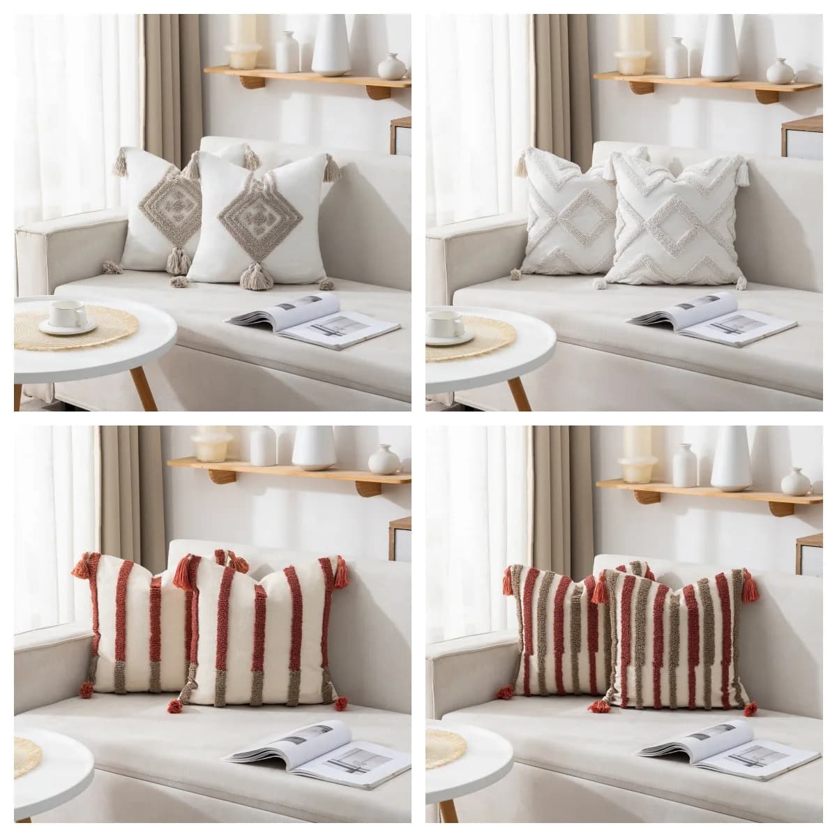 1 Piece Decorative Bearing Sheet with Jacquard and Nappe Embroidery, for Sofa and Headboard