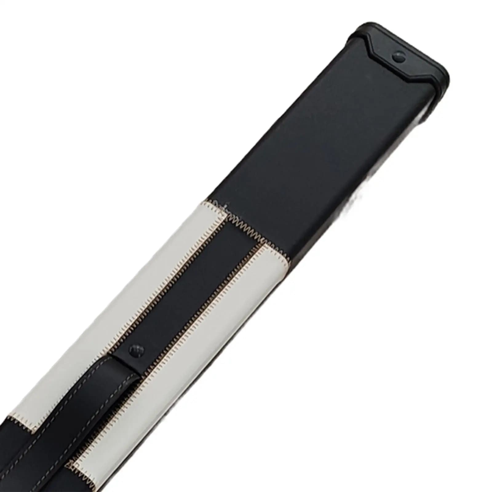Custodia per Stecca da Biliardo 1/2, Borsa Professionale in Pelle PU per Stecche da Biliardo, Organizer per Appassionati