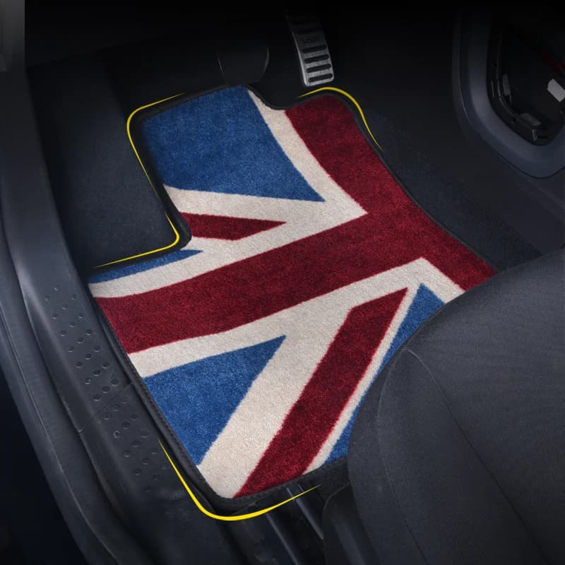 Car Mats for Smart 451 453 Fortwo Forfour Accessories Car Car Mats for Driving Left Model Union Jack