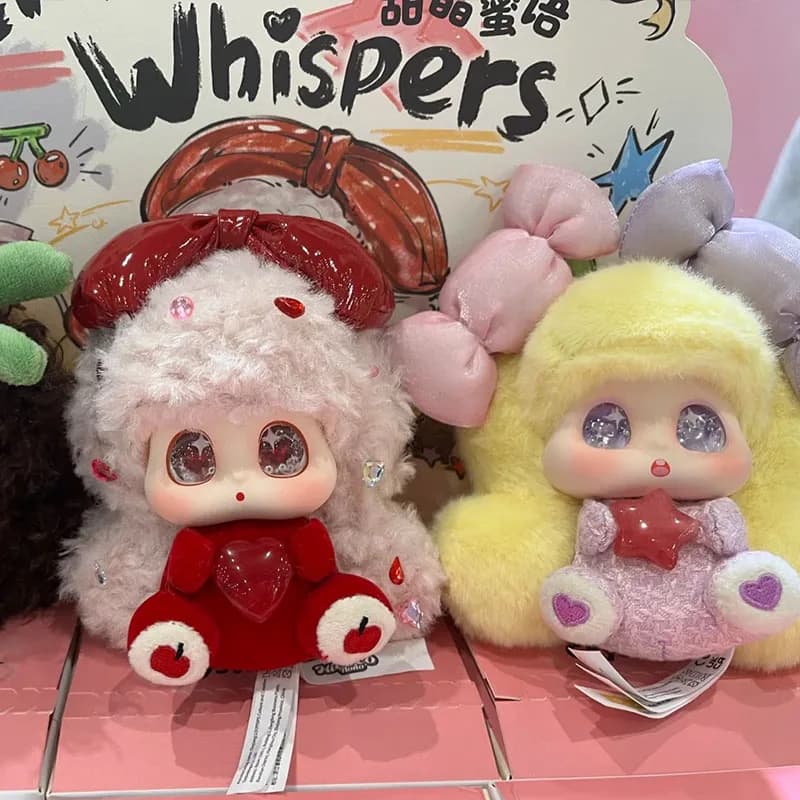 Micoco&NoNo Crystal Whisper Blind Box Micoco Vinyl Plush Surprise Bag NoNo Anime Doll Pendants Mystery Box Doll Blindbox Toys