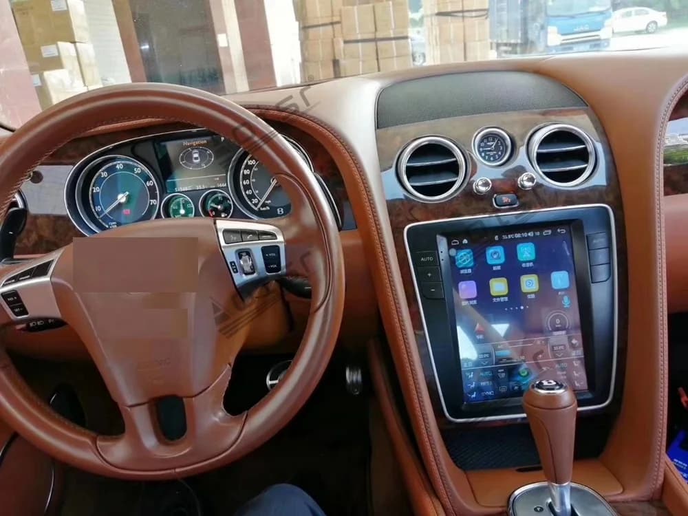 Per Bentley Flying Spur 2012 - 2019 Android 14 Car Audio Navigazione GPS per auto per auto Multimedia Stereo Apple Carplay