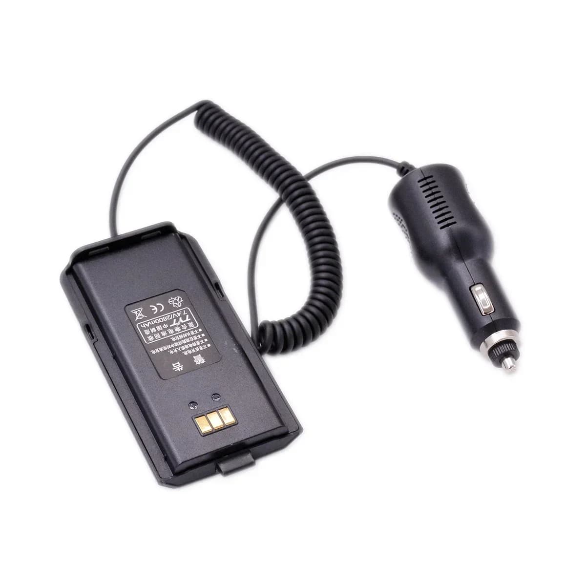 TYT Eliminatore Batteria DC12V per MD760 MD 760 Walkie Talkie Ham Radio Caricabatteria per Auto Estendi Cavo di Alimentazione Parti Accessori