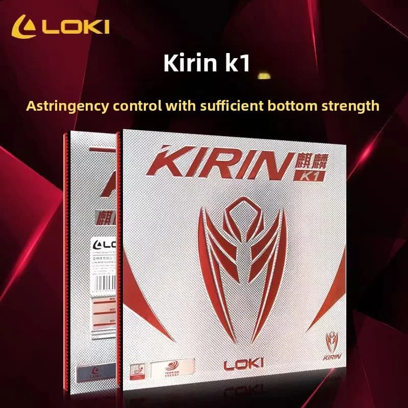 LOKI Kirin K1 ping pong rubber, high elasticity sponge rubber