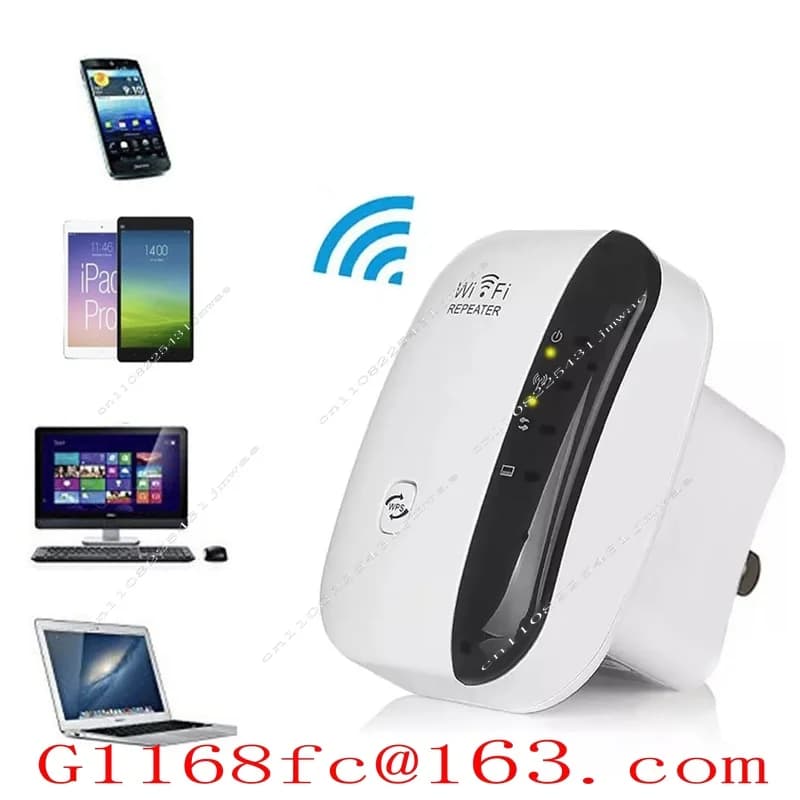 WiFi Range Expander 300Mbps WiFi Repeater 802.11n Signal Wifi Boost Amplifier