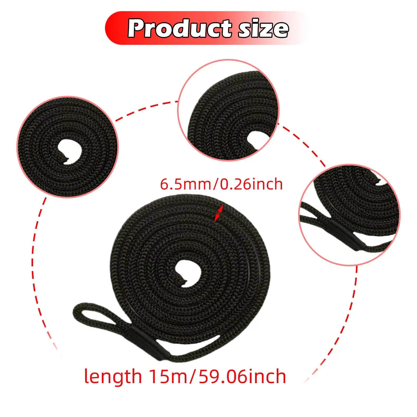 Boat Fenders Lines Friction Reducing Rope Dock Fender Holder Marine Bumper for Pontoon Yachts