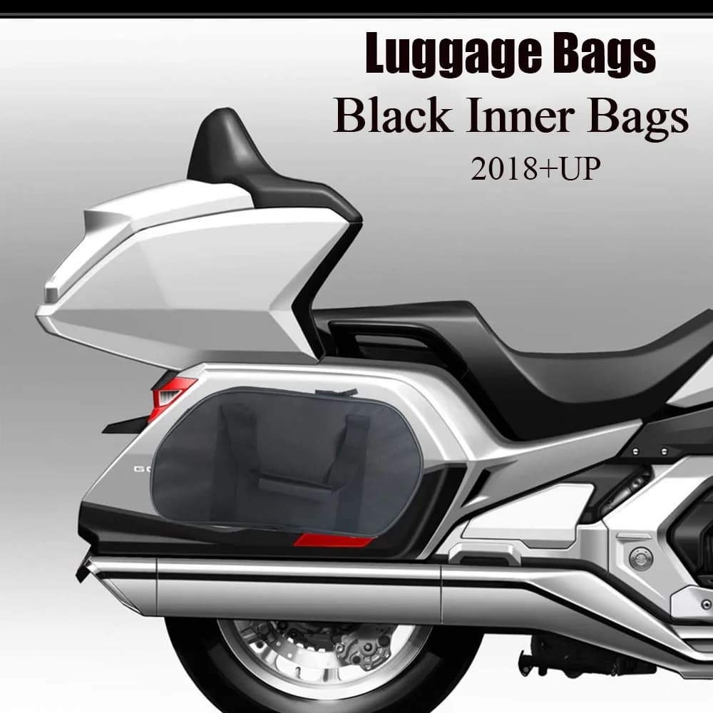 Motorcycle Side Luggage Bags Black Inner Bags New Accessories For GL1800 F6B GL1800 2018+UP