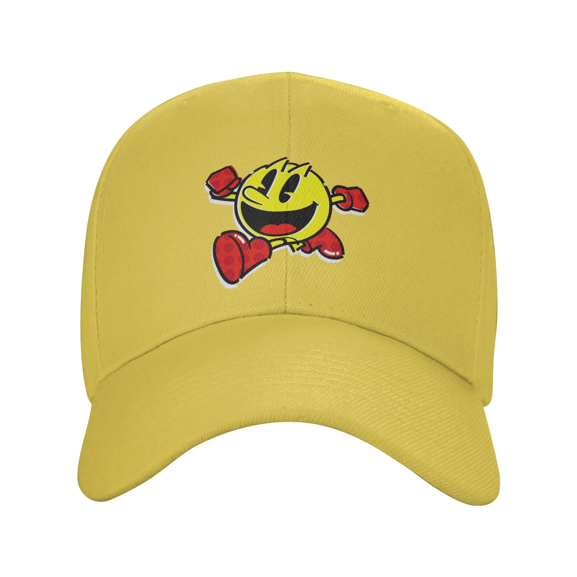 Pac Man Game Casual Baseball Cap Tennis Skate Hip Hop Hats Summer Sun Couple Women DIY Print Snapback Cap