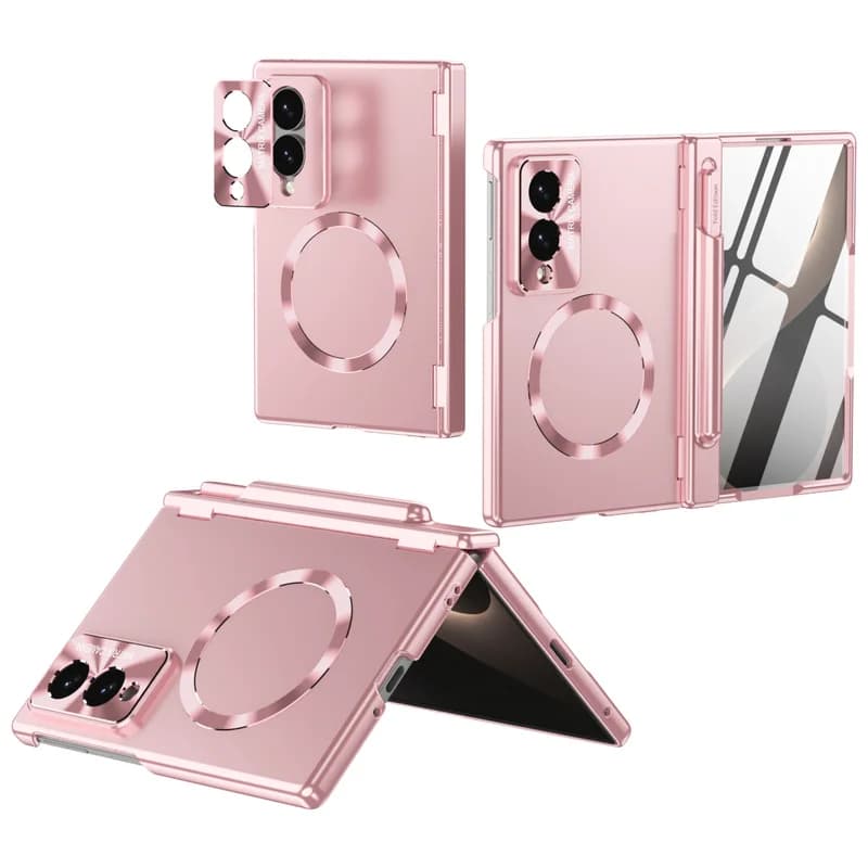For Samsung Galaxy Z Fold 8 Wide Z Fold 8 5G Magsafe Case With Hinge Protection Magnetic Cover Stylus S Pen & Screen Protector
