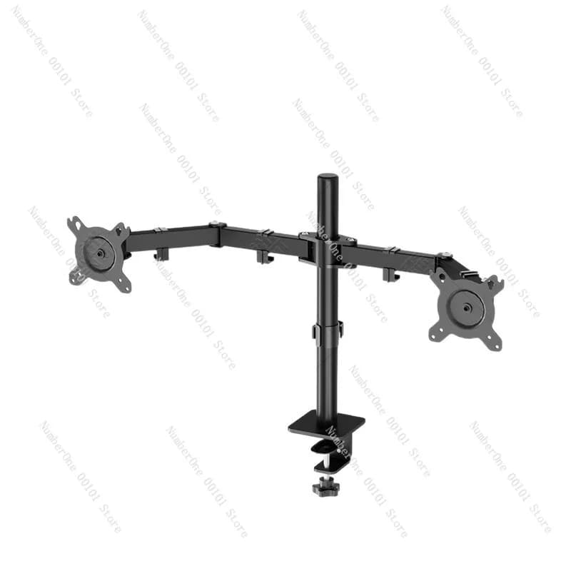Supporto da tavolo per monitor Supporto per display a rotazione libera regolabile con molla a gas per monitor da 17-32 pollici