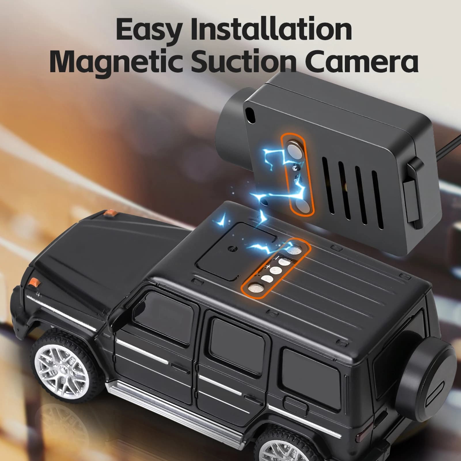 Auto RC in Scala 1:64, Macchina Telecomandata 2.4G FPV con Telecamera HD 720P, Giroscopio, Luce LED, Veicolo Controllato da App per Bambini e Adulti