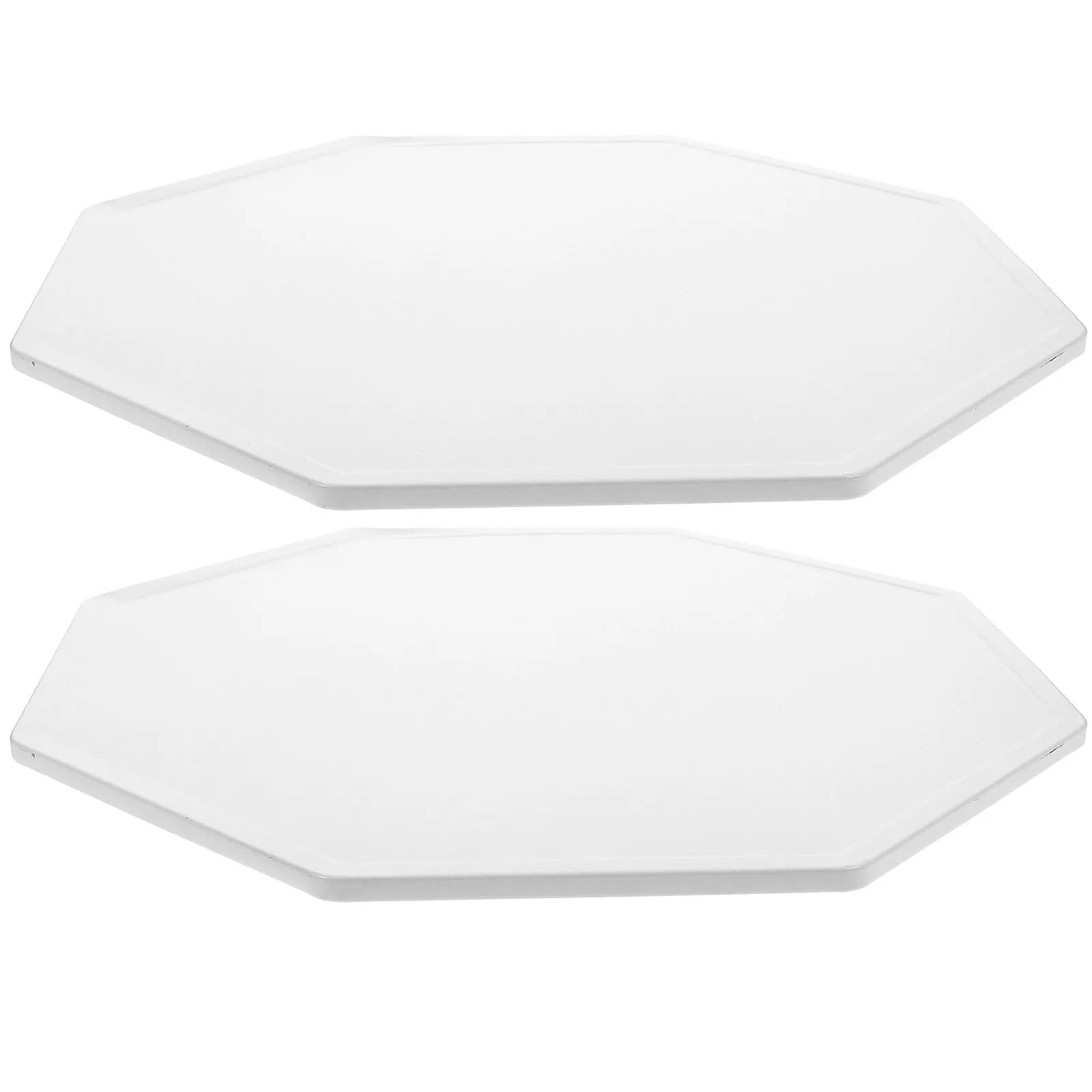 2 Pezzi Pannello Decorativo in Metallo a Forma di Insegna, Materiale Stabile per Artigianato Fai-da-te, Tavola Metallica per Pittura Murale