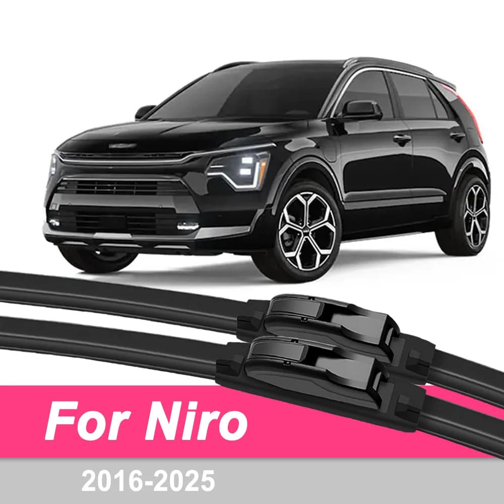 Auto Spazzole Tergicristallo Per KIA Niro 2016-2025 Parabrezza Anteriore Spazzole Tergicristallo 2PCS Finestra di Pulizia Accessori Auto 2017 2018 2020 2023