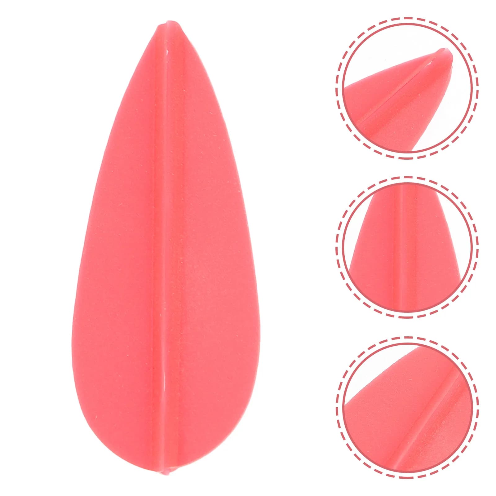 20Pcs Arrow Vanes Plastic Reusable Small Arrow Fletchings Archery Training Parts Targeting Vanes Potable Archery Parts