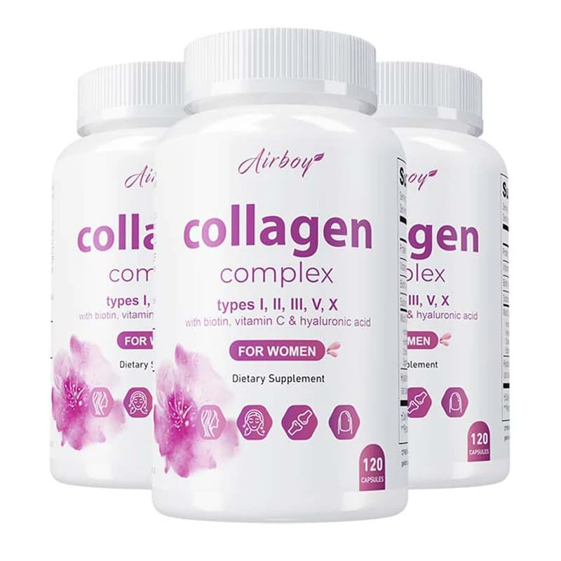 Collagen Complex – Nutritional supplement that helps whiten and lighten skin, joints, nails, hair support and relieves thin lines
