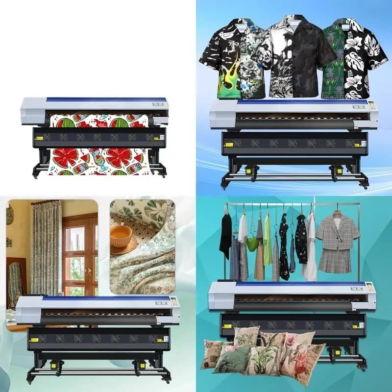 For Sublimation Inkjet Printers with 2 I3200 Printheads Automatic New Paper Printer