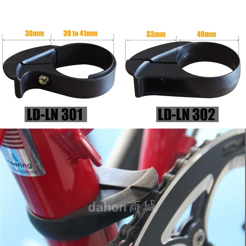 Fermo Catena Bici Pieghevole 12-20 Pollici, Protezione Ingranaggi 40-41MM, Fibbia di Sicurezza Anti-sgancio e Anti-caduta, Ricambio Bici