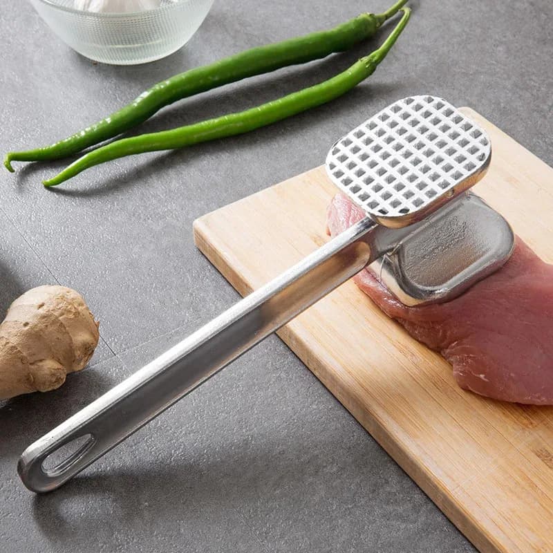 Aluminum Alloy Meat hammer Steak hammer Large row bulk meat hammer for domestic use Double-sided meat hammer Kitchen tools