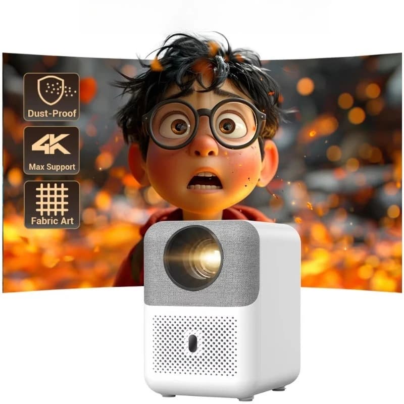 Proiettore Smart Mini Home Theater BYINTEK LOVE U4 4K 1080P Video Android WIFI per Smartphone Cinema