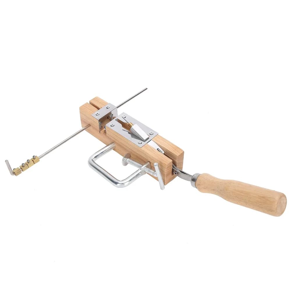 6pcs Stainless Steel Needles Beehive Frame Punches Wood Handle Ergonomic Design Comb Drilling Machine Adjustable