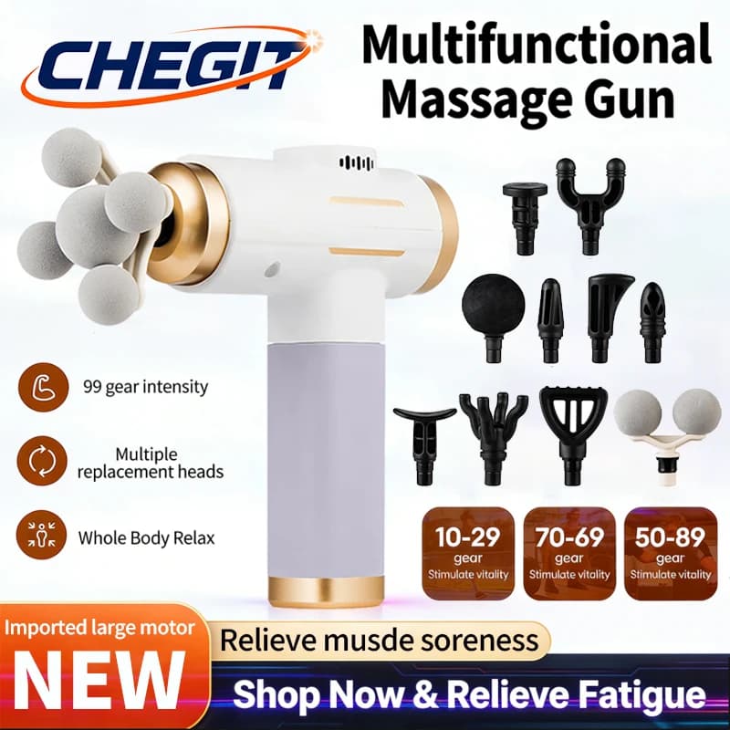 Vibrant 11-IN-1 Multifunctional Electric Muscle Massage for Sport Recovery