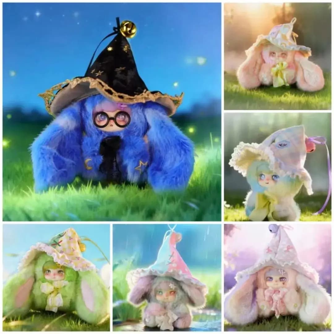 Lokiki Blind Box Serie Waiting for The Wind, Figure Anime Kawaii, Mystery Box, Giocattoli, Bambole in Vinile, Regali Trendy per Ragazze