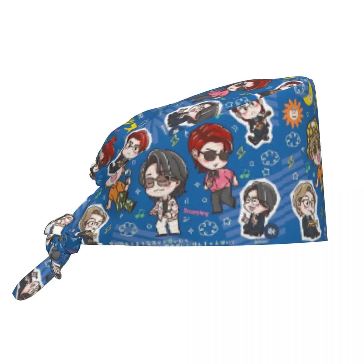 Personalizzato Mrs GREEN APPLE Japane Pop Personale medico Scrubs Cappello Donna Uomo Rock Band Dottore Berretto chirurgico infermieristico Scrub Caps