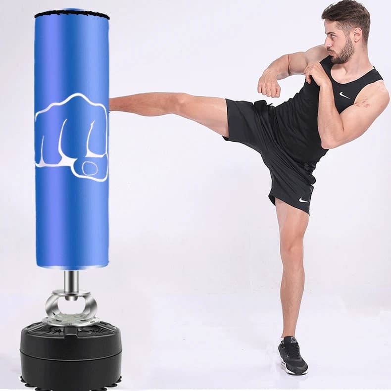 Heavy professional boxing bag Boxing sand bag made of PVC with independent logo print for improved boxing experience