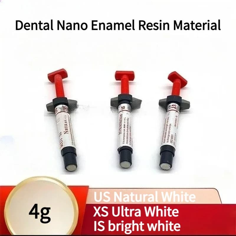Dentale 6D Nano Tooth Cut Resin Material Polished Light Cured Tooth Whitening Tooth Restoration Material