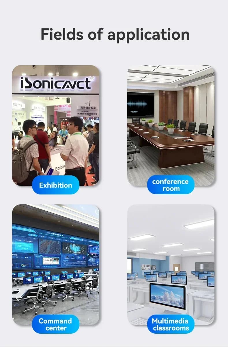 2026 ISonicavctI4*4 Attrezzatura per Trasmissione Radio e TV, Scheda di Acquisizione HDMI, Extender, Splitter, Mixer Video, Switcher 4K con Controllo