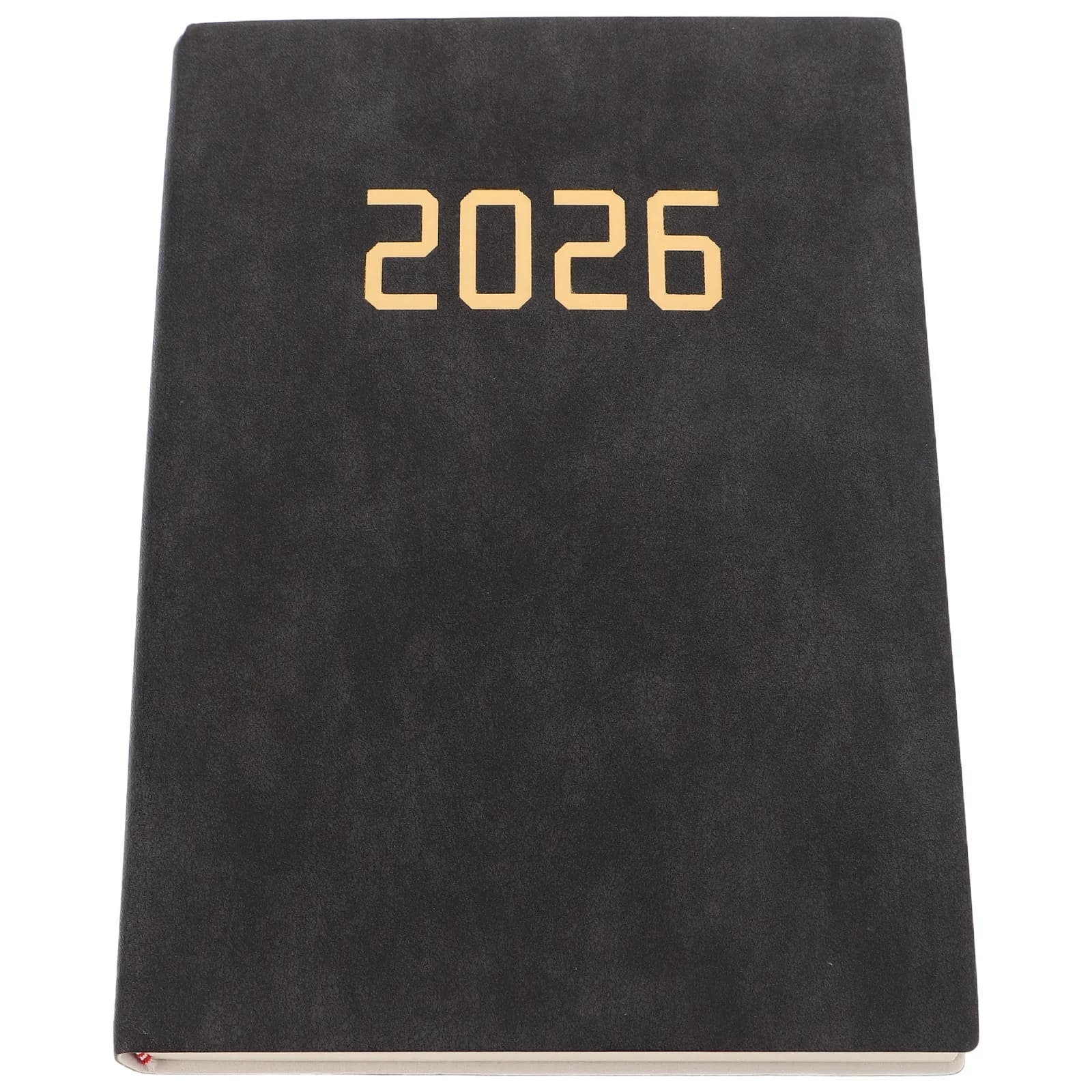 A5 Daily Planner Notebook 2026 PU Cover Dated Appointment Book Daily Task Organizer School Business Planner