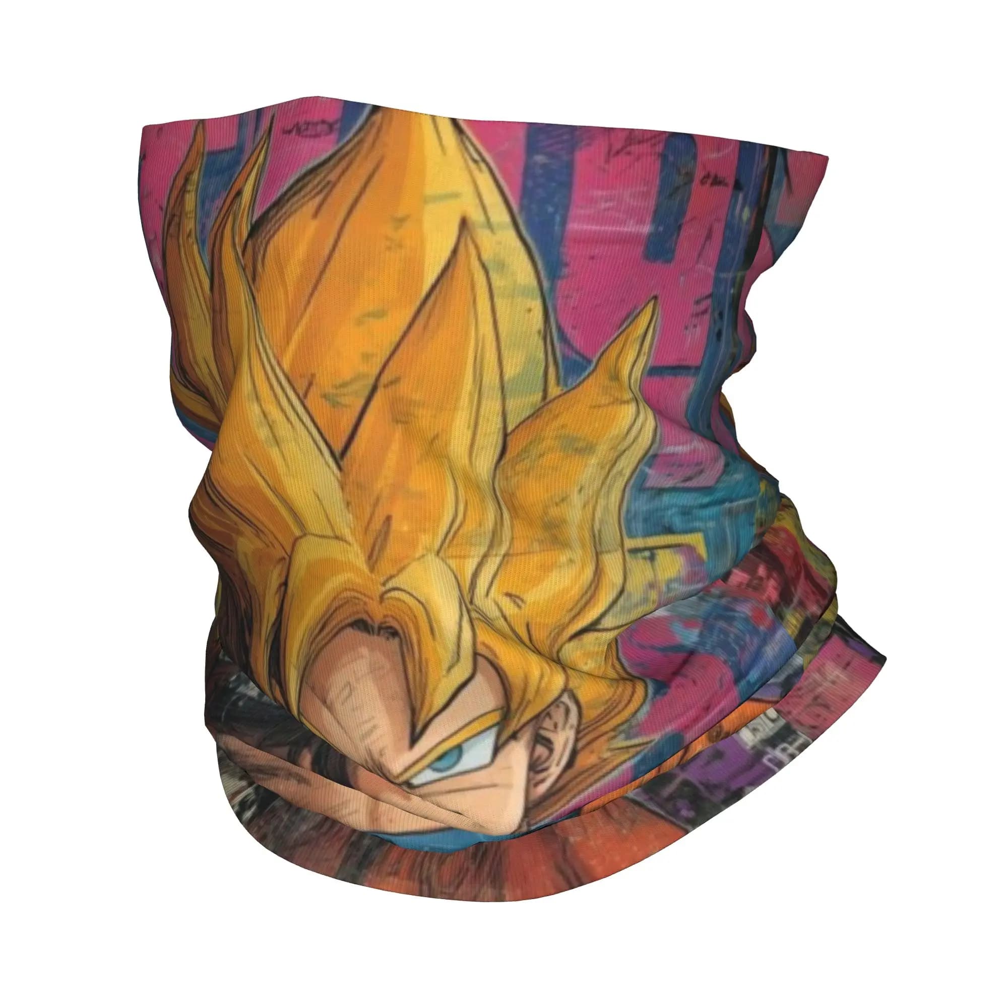 Son Goku (27) Bandana Gaiter Club Dragon Ball Maschera per il viso da escursionismo Sciarpa invernale per adulti