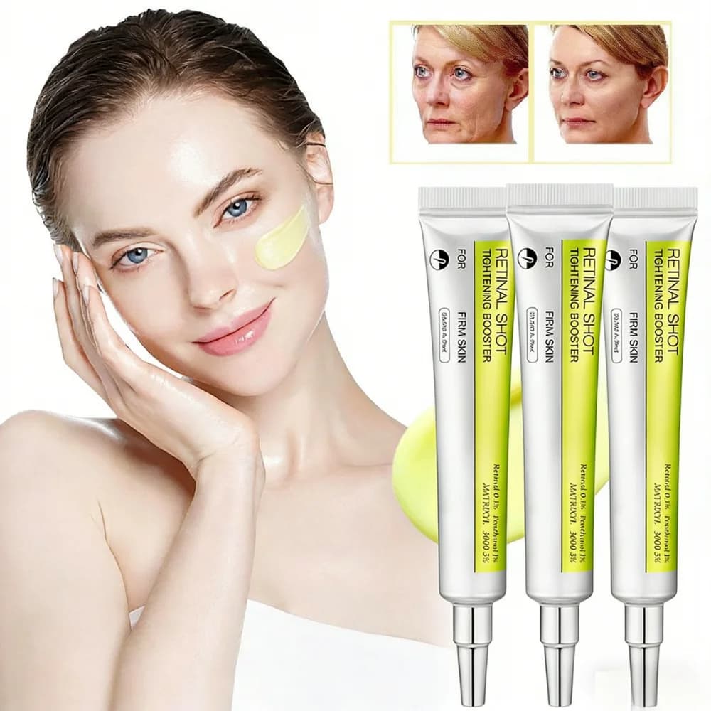 Siero Booster Raxing Retinal 15ml, Skewer for Occhiaie, Reduces Rugs, Hydrating with Vitamin C and Retinol, Radiant Essence