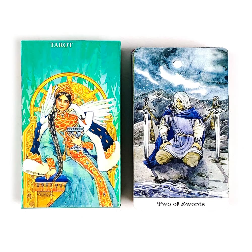 Tarocchi Carte da gioco per riunioni di famiglia Mazzo di divinazione Versioni inglesi Edizione Oracle Gioco da tavolo per la festa