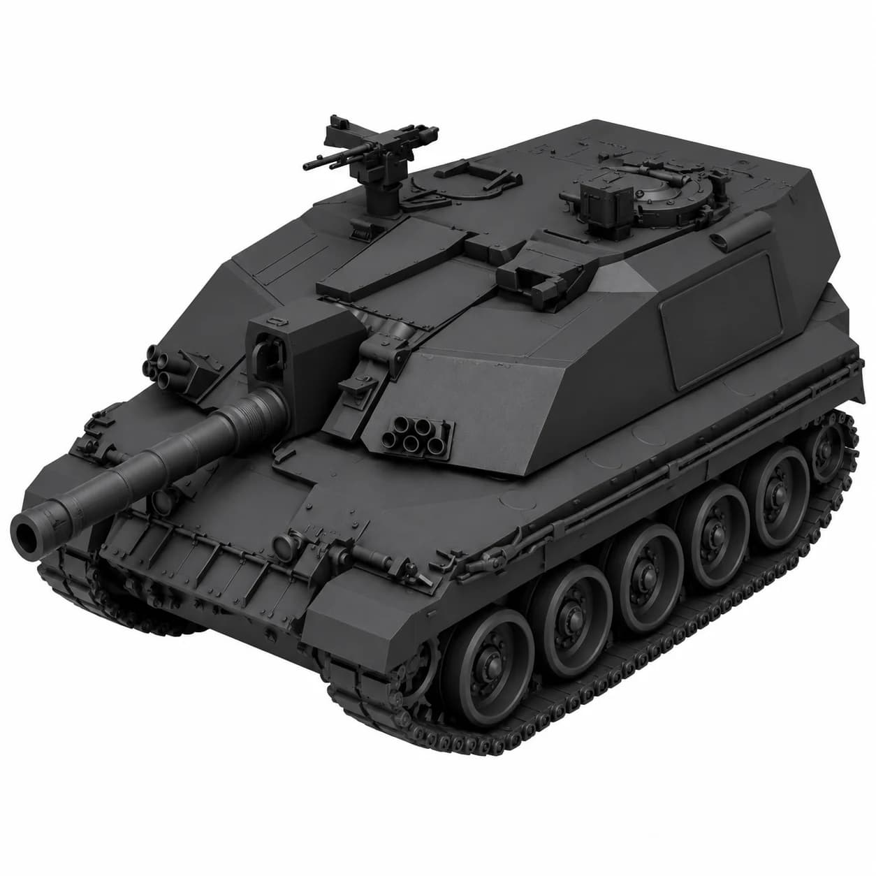 SSMODEL 1/72 1/100 1/144 1/200 Multi-Scale Challenger 2 Tank Resin Model Kit TSS0536