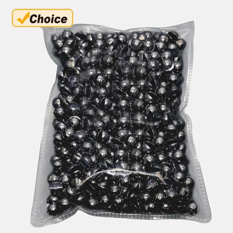 100 pz Uovo Piombo Pesi Da Pesca Drop Shot Zavorra Bass Rimovibile Affrontare Acqua Salata Casting Piombini Da Pesca Set Rotondo Acqua Dolce