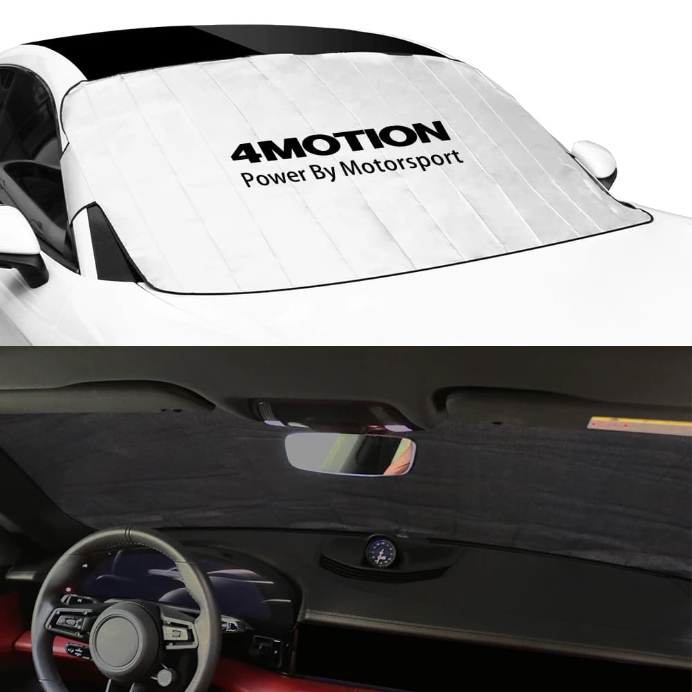 Auto Parabrezza Anteriore Parasole Copertura Visiera Accessori Auto Per VW Volkswagen TSI TDI 4Motion Jetta Tiguan Touareg Beetle Arteon