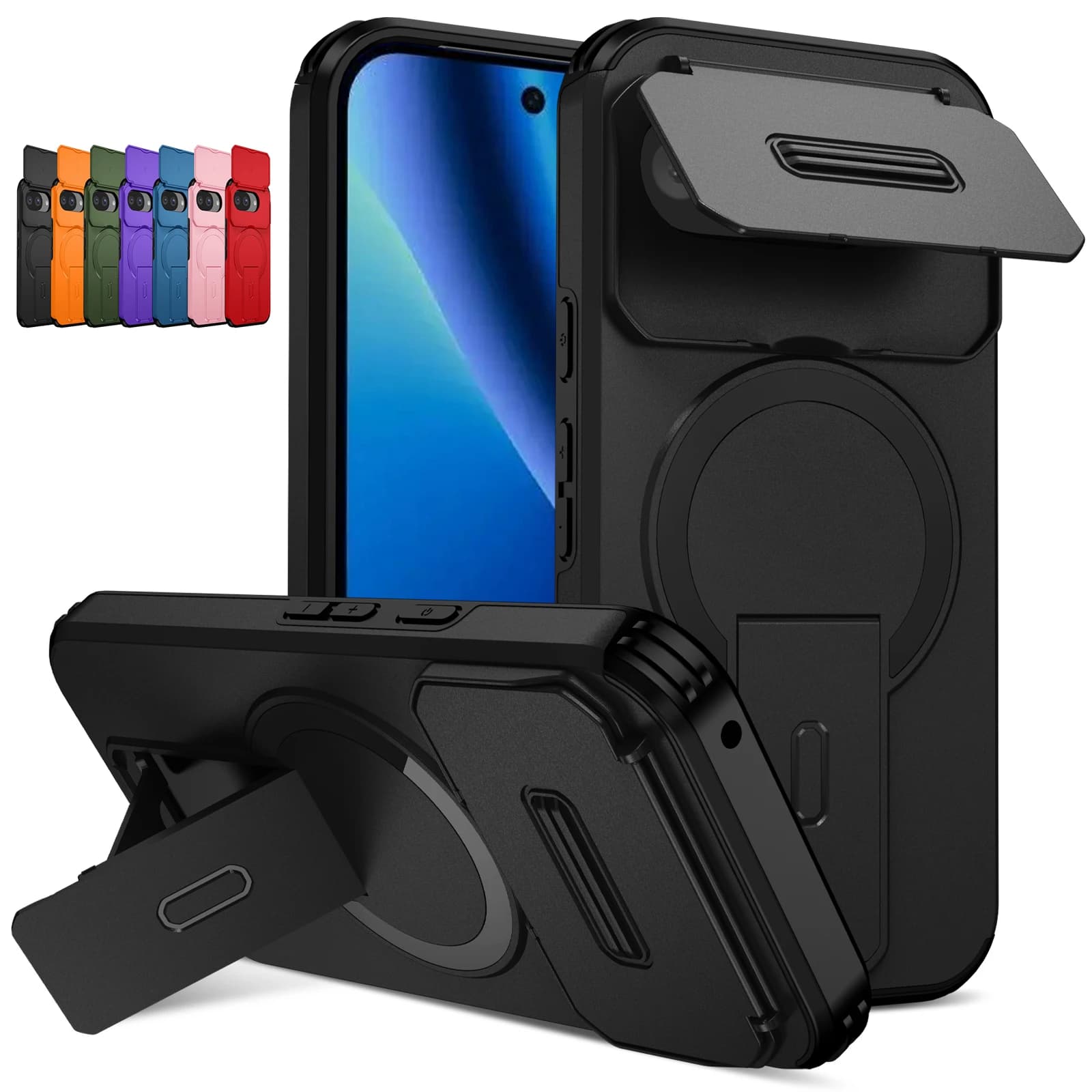 Custodia Protettiva Magnetica Wireless MagSafe per Google Pixel 9 10 Pro XL 8A 9A 10A 8 9 10 Per Pixel 8 9 10 Pro