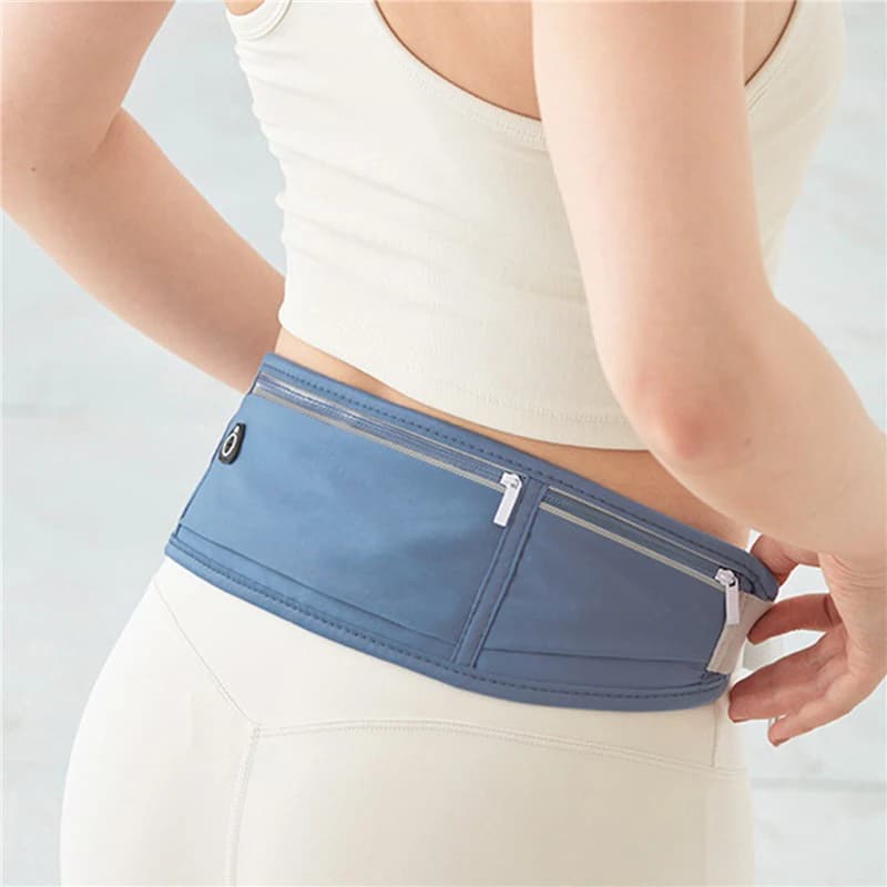 Marsupio da corsa all'aperto Marsupio da donna Marsupio sportivo da uomo Marsupio Tasca per cellulare Marsupio da maratona fitness per palestra estiva