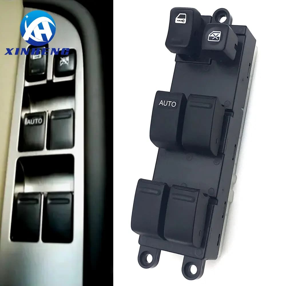 Muslimleft interruttore alzacristallo pulsante di controllo alzacristallo per 01-13 Nissan Schalter Maxima X-TRAIL 25401-8H701, muslimate