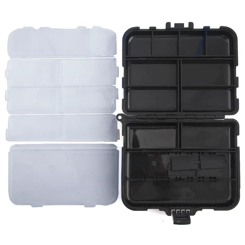 Double Sided Portable Box for Fishing, Mini Organizer for Ami and Hooks - Fishing Box