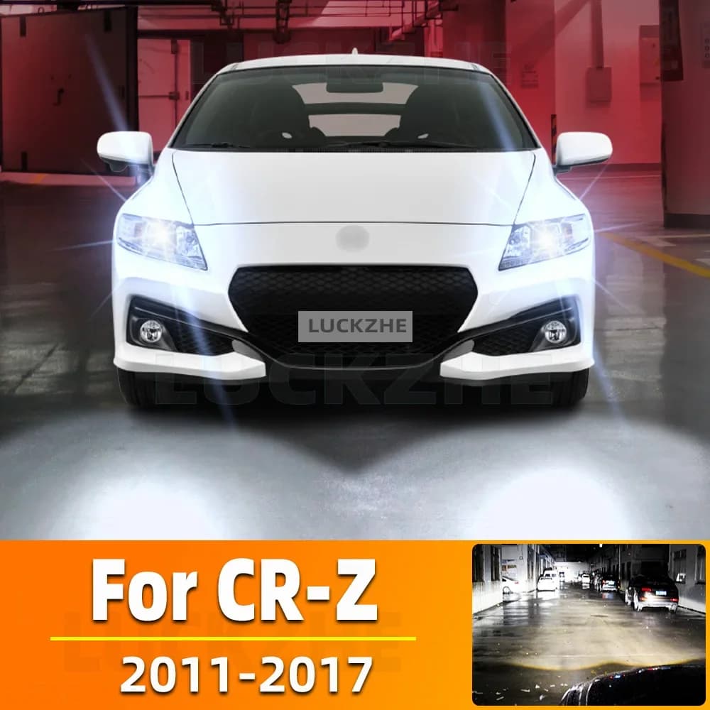 2 pezzi per Honda CRZ 2011 2012 2013 2014 2015 2016 2017 auto led faro abbagliante e anabbagliante canbus faro lampadina 20000lm