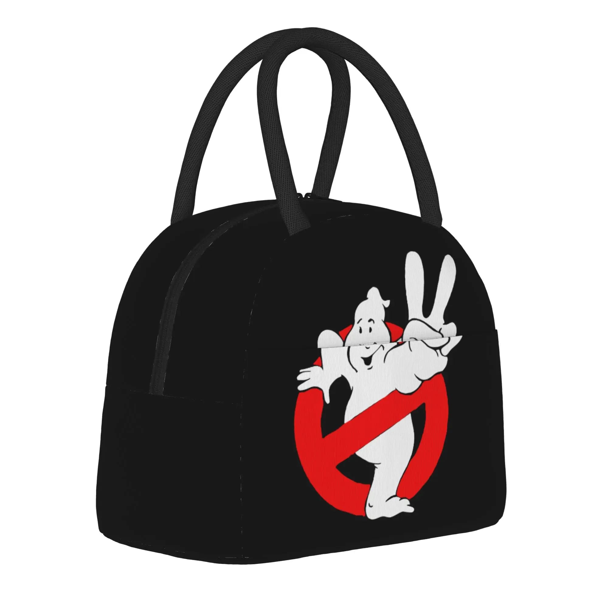 Borsa termica per il pranzo Peace Ghostbuster, portatile, riutilizzabile, per film, borsa termica, per ufficio, picnic, uomini e donne