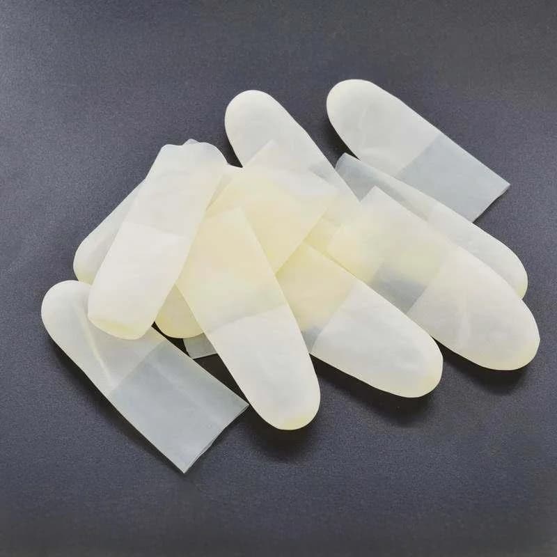 Food ade Silicone Finger Covers Anti Suing Rings Child Protection Gloves Silicone Finger Pads for Baby Teething Protection
