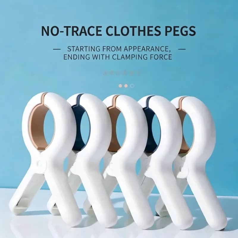 6/12 Pcs Hassle-free Clip for Drying Quilts Large Size Windproof Suitable for Airing Clothes and Bedsheets Plastic Clip