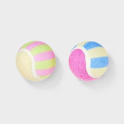 Giocattolo per cani con palline da tennis - Boots & Barkley 2 pezzi