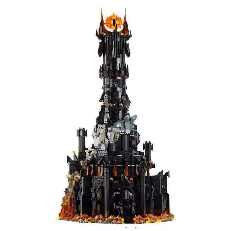 Disney 10333 Blocchi da costruzione della Torre Nera, modello creativo, decorazione per la casa, regali di compleanno, compatibili con i mattoncini LEGO