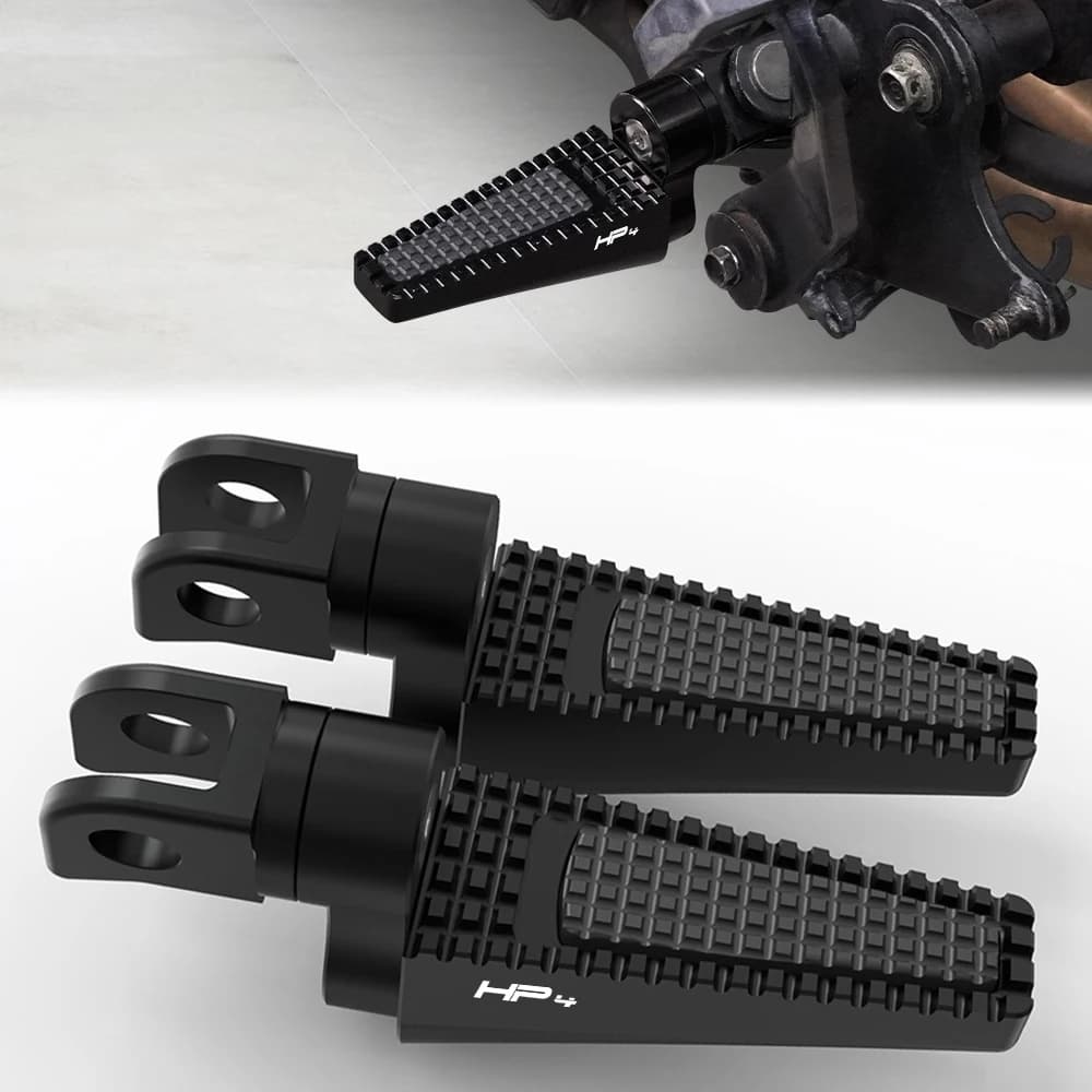 Misura per BMW HP4 2012 2013 2014 pedane regolabili pedali pedane moto alluminio poggiapiedi anteriore o posteriore pedane pedale